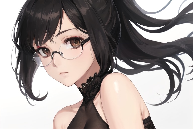 メガネの女性そのいち