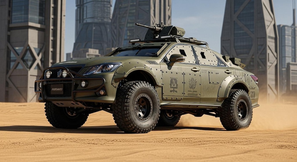 クラウンアスリート軍用車