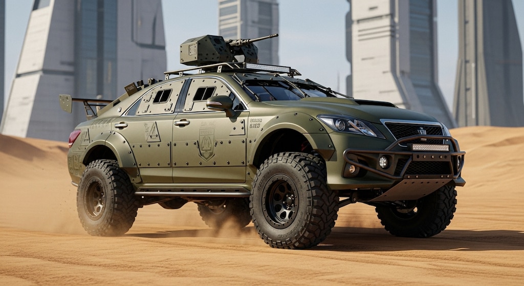 クラウンアスリート軍用車