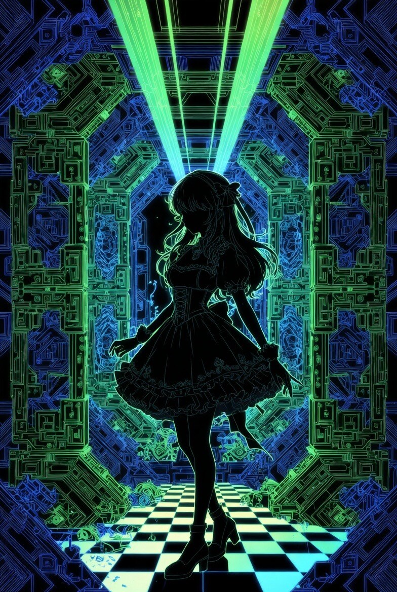 Gothic Lolita Alice in wonder Land