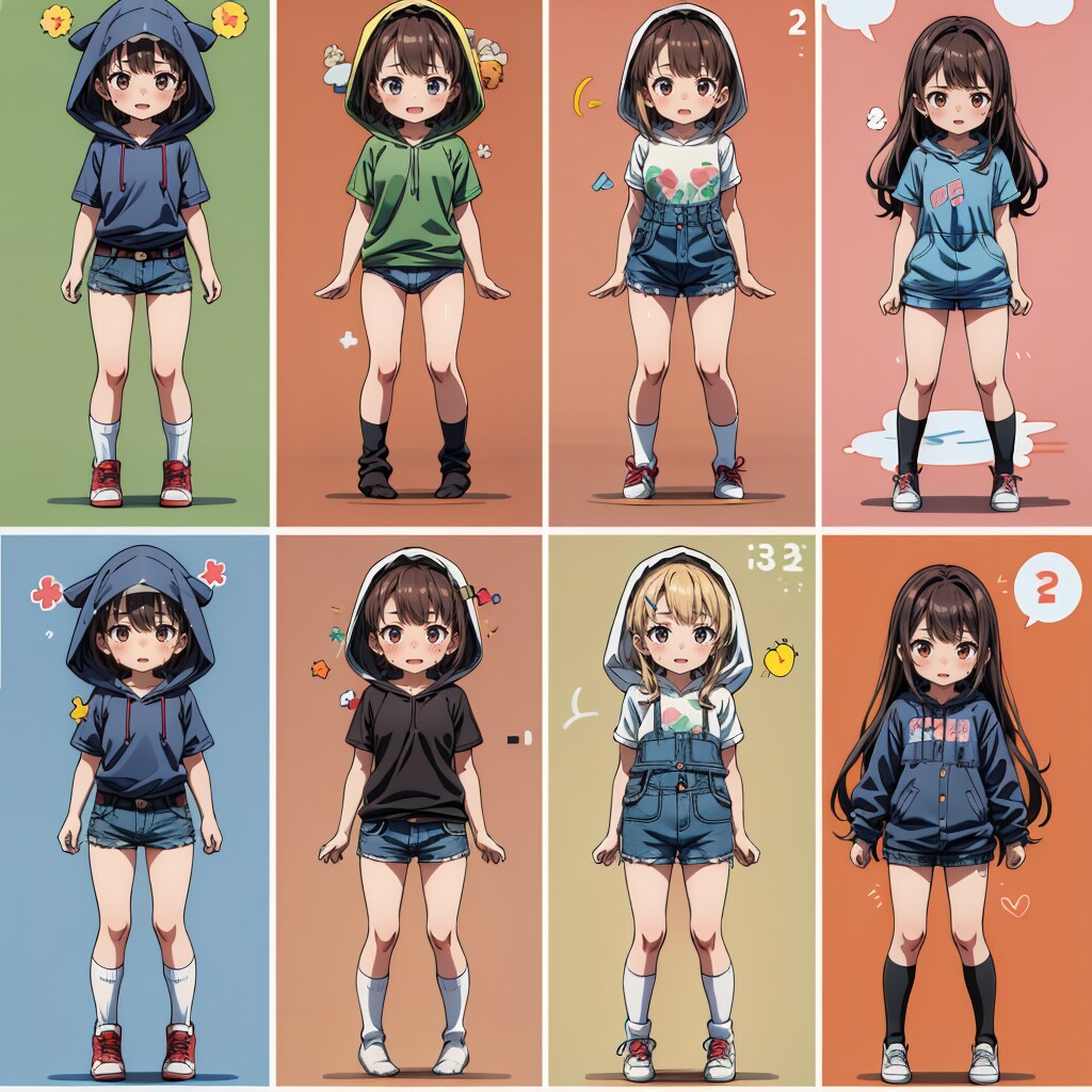 デフォルメキャラシート