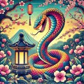 巳年といしころ 3枚目
