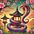 巳年といしころ 2枚目