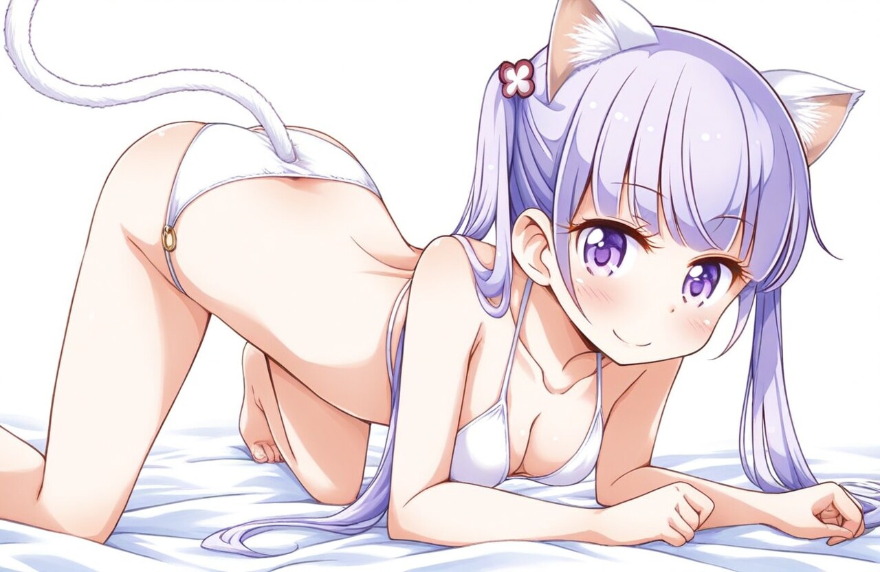 涼風青葉 猫ビキニ