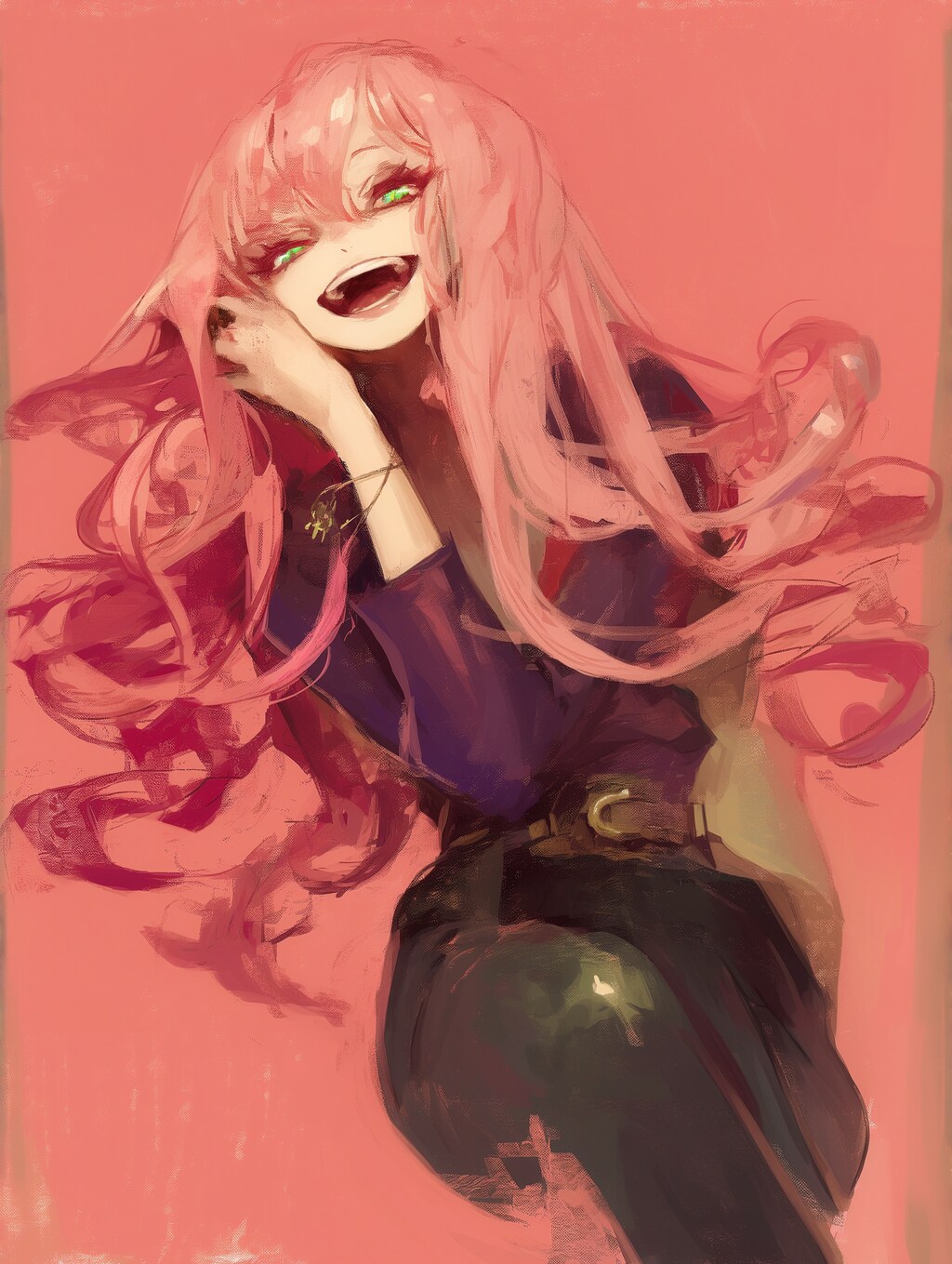 触手族の女、シャルトリューズ（人間モード）