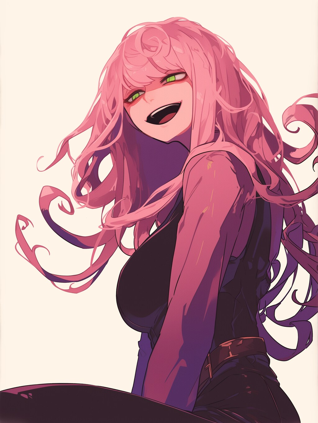 触手族の女、シャルトリューズ（人間モード）