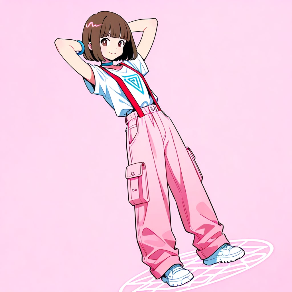 ハートフェルトピンクのモデルさん