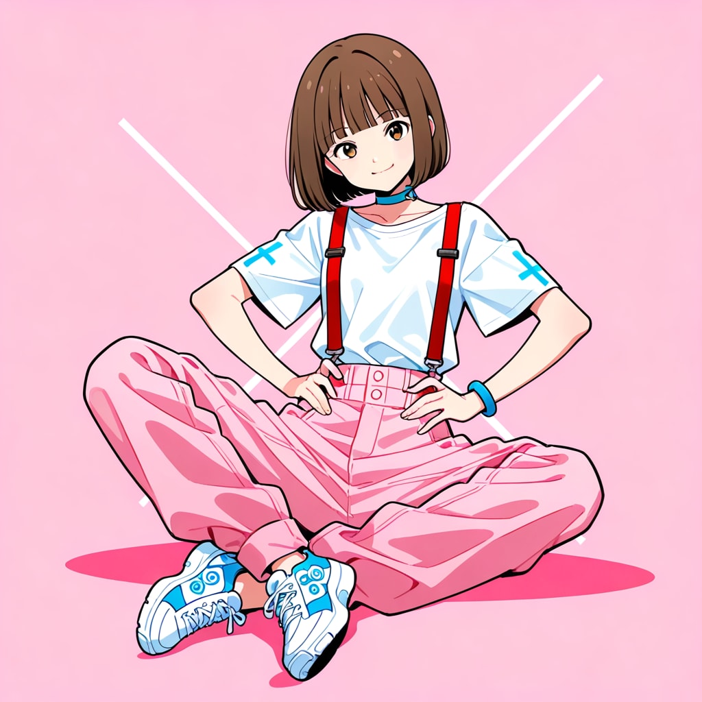 ハートフェルトピンクのモデルさん