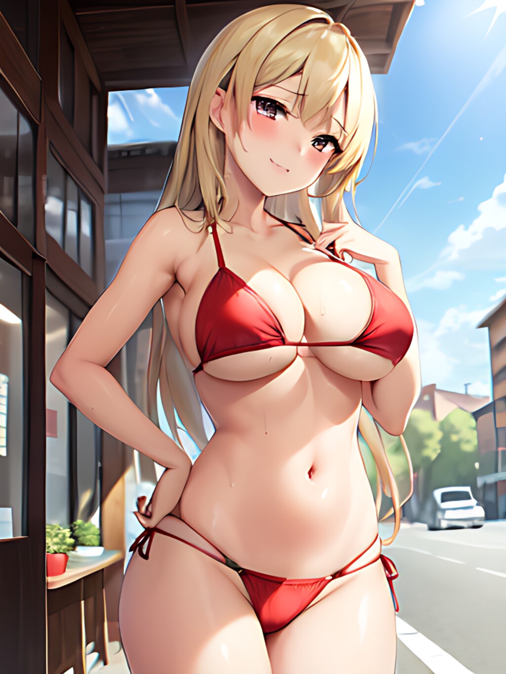 bikini girl