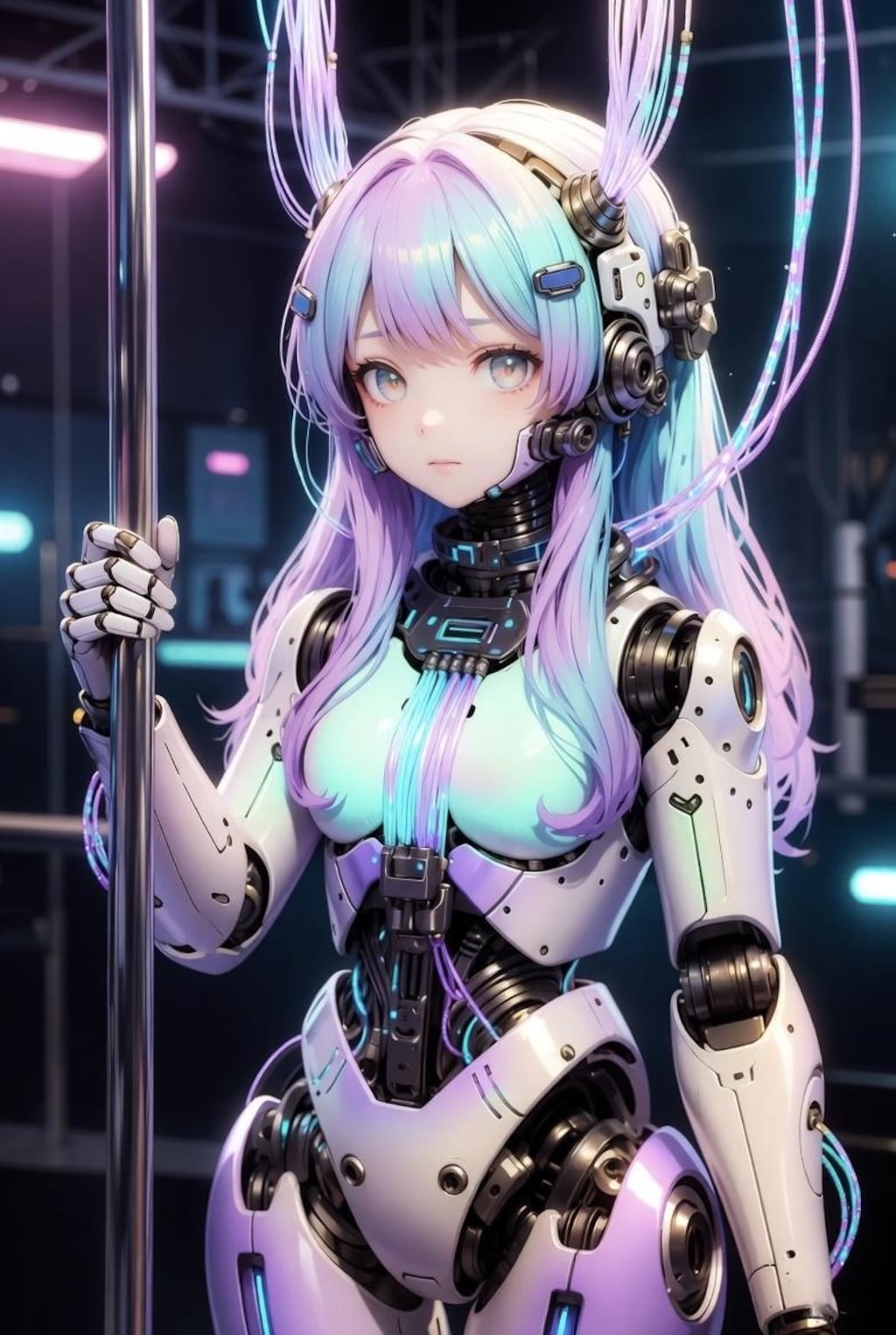 2050年のポールダンサー