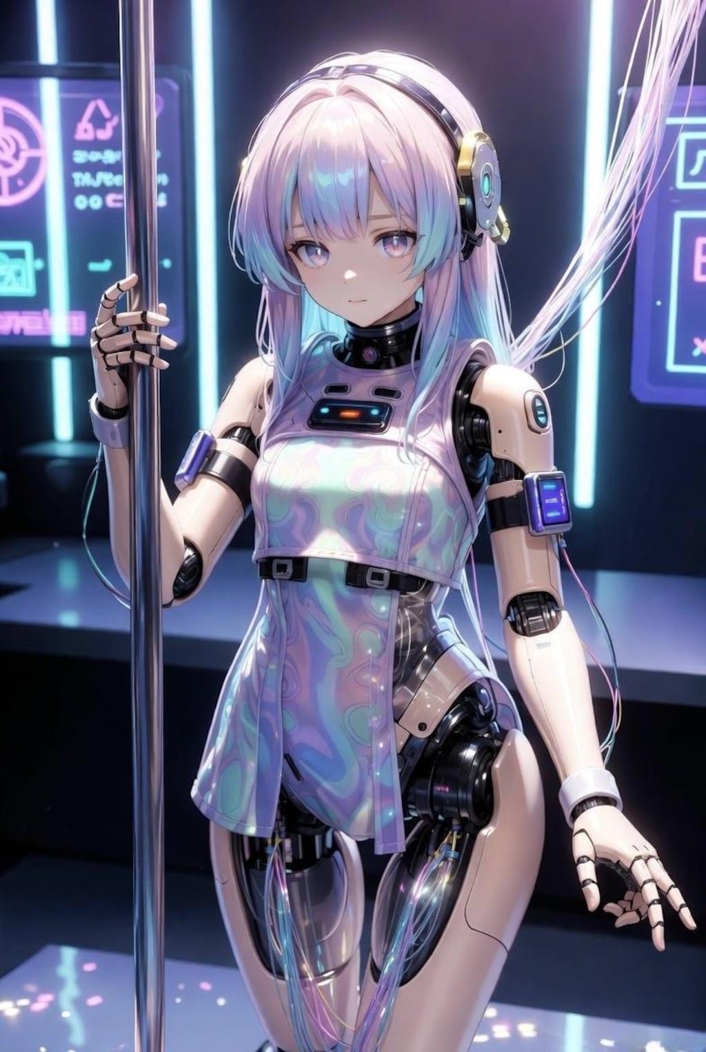 2050年のポールダンサー