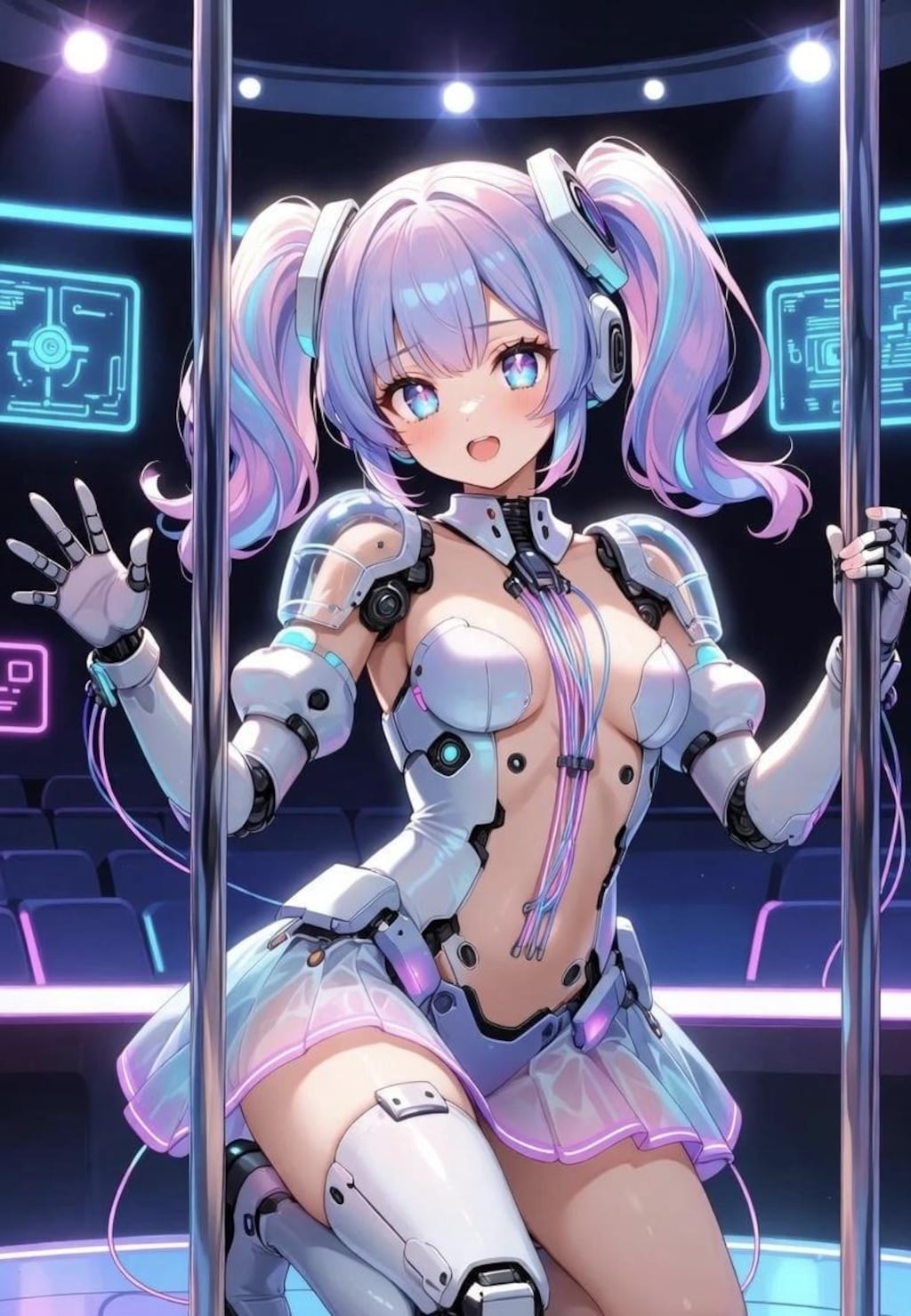 2050年のポールダンサー