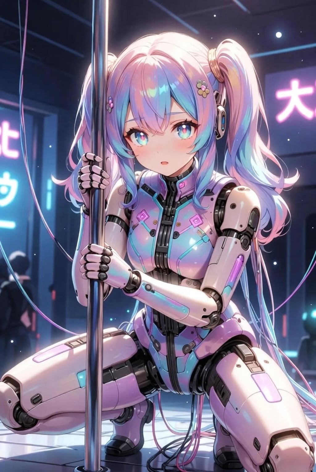 2050年のポールダンサー