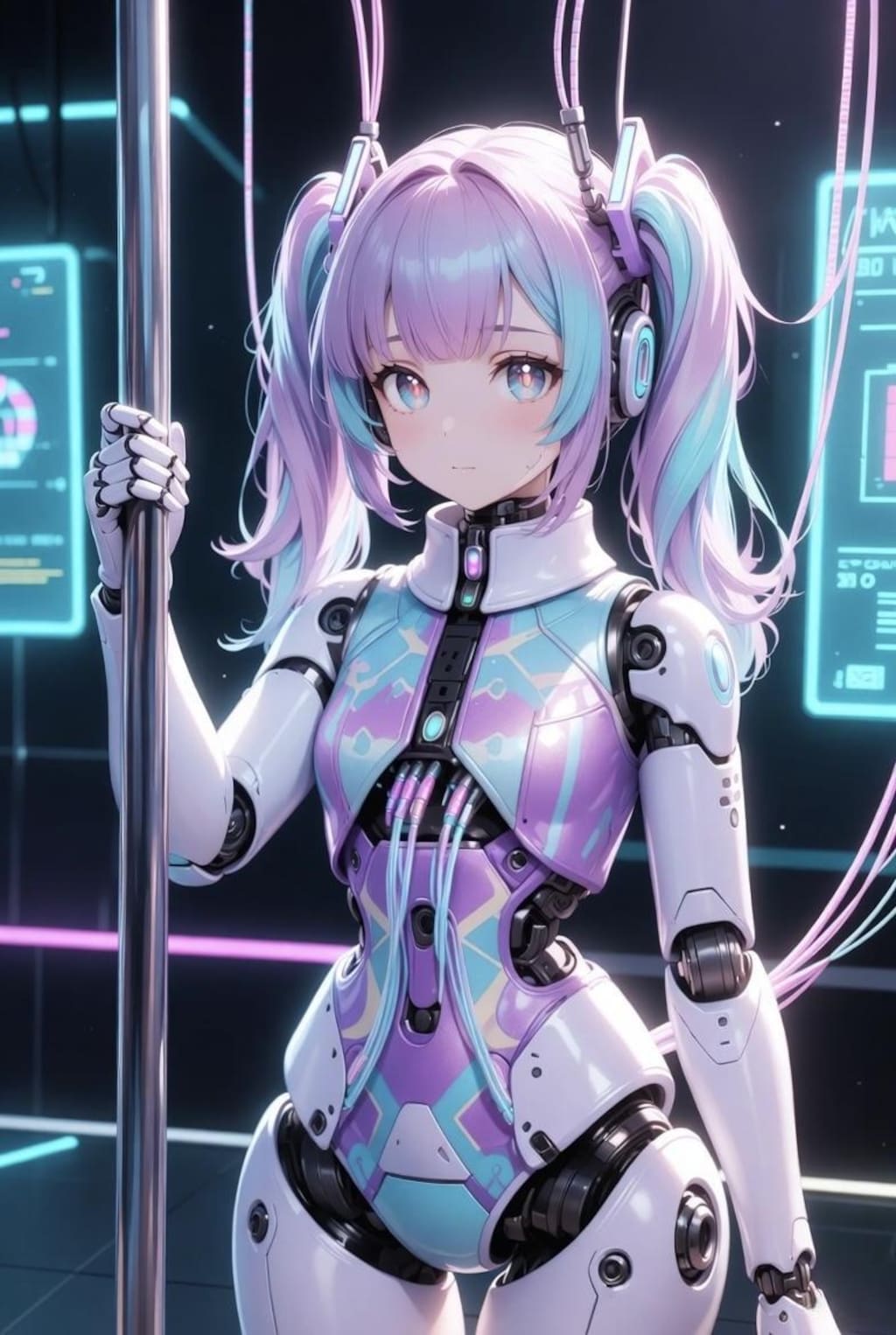 2050年のポールダンサー