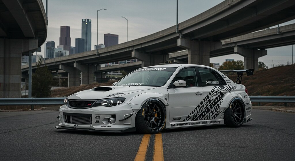 リバティーウォークWRXのドリ車