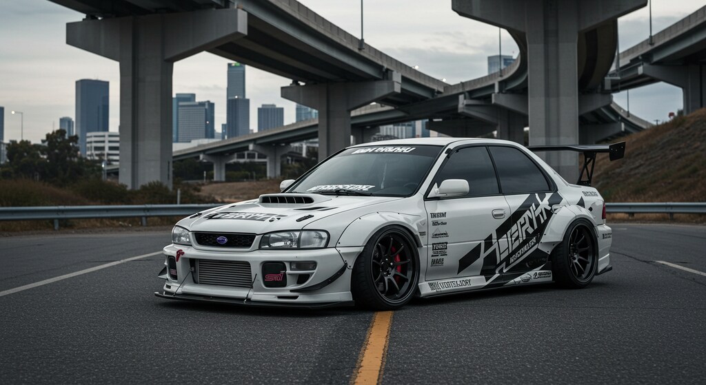 リバティーウォークWRXのドリ車