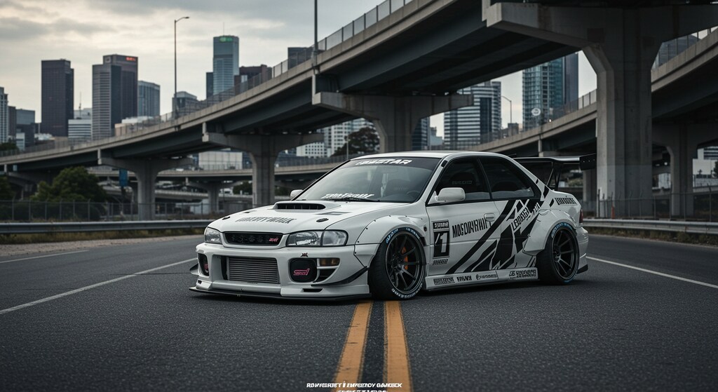 リバティーウォークWRXのドリ車