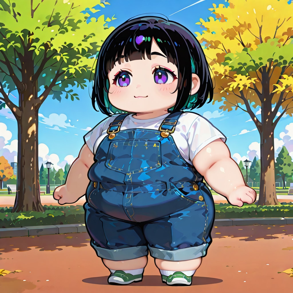 ぽっちゃりしたちびキャラ