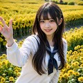 菜の花畑 4枚目