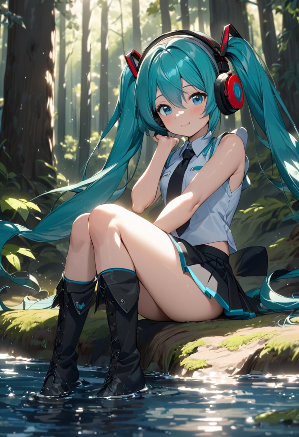 ミクと忘れられた森の聖域