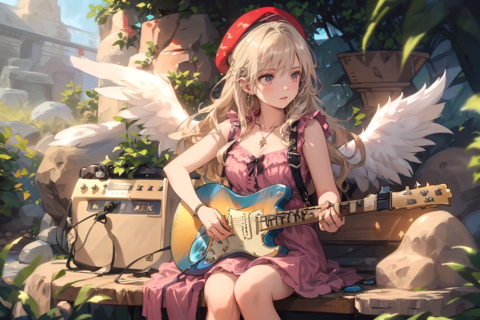 天使 | の人気AIイラスト・グラビア