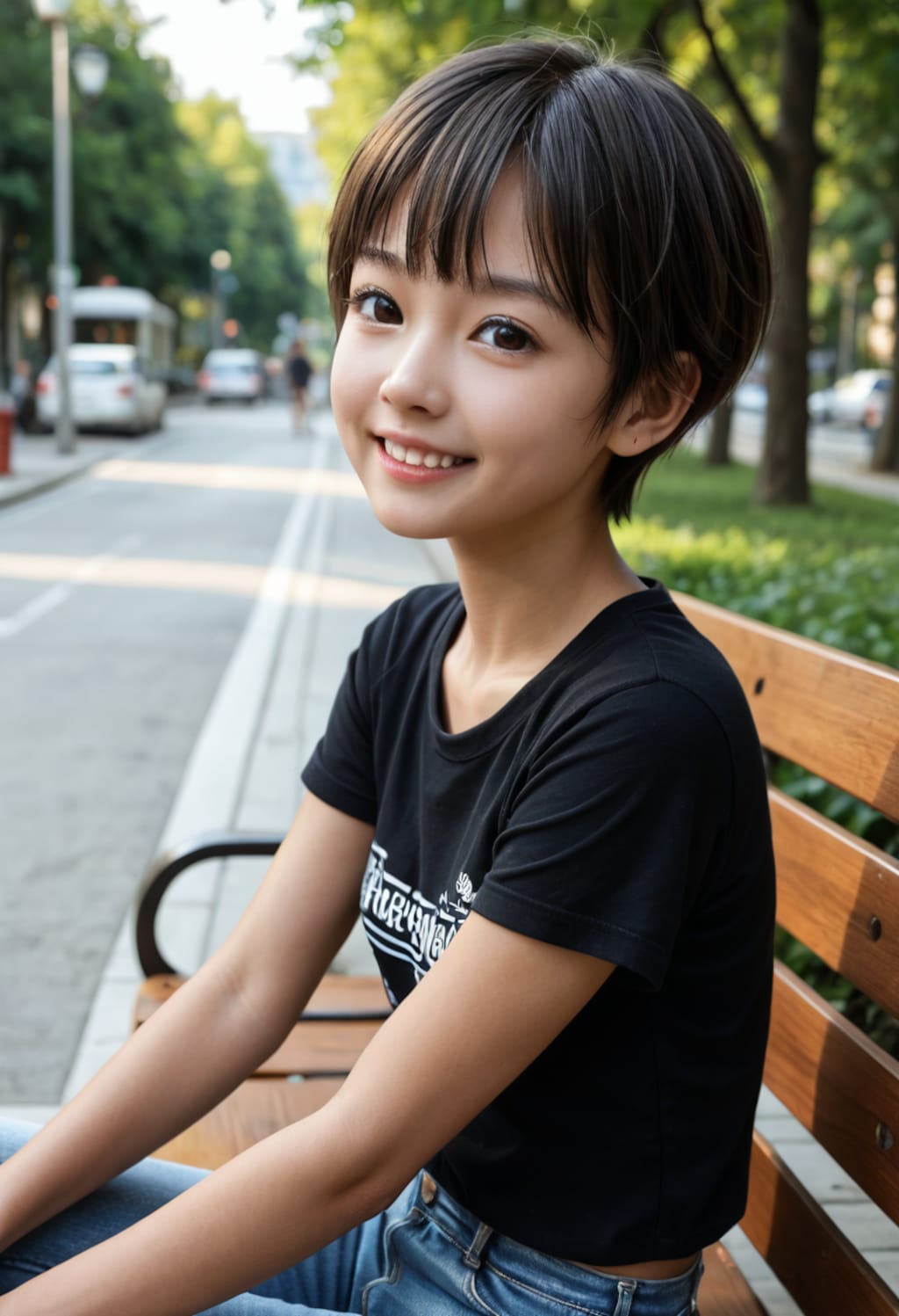 ボーイッシュ女子私服ver