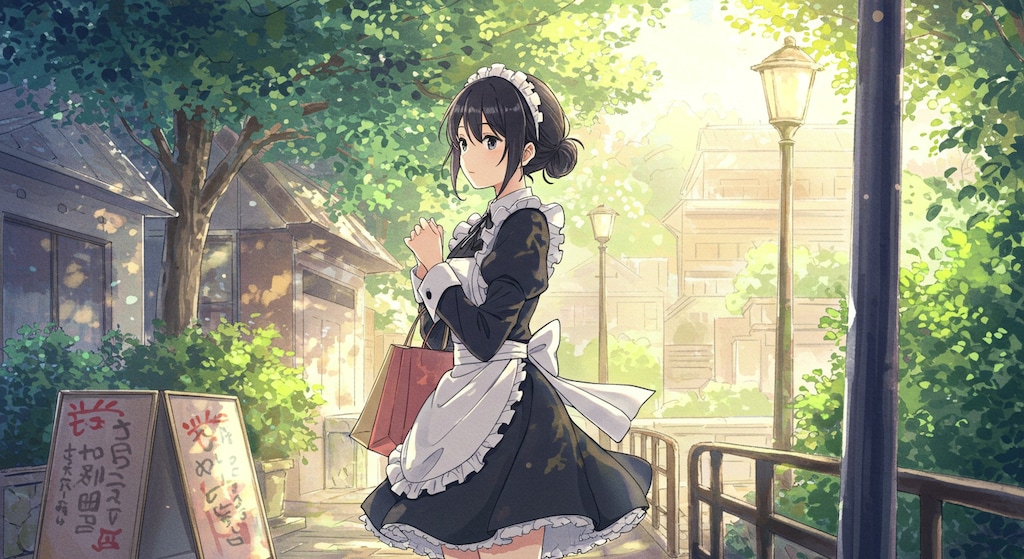 屋外メイドさん (メイド31)