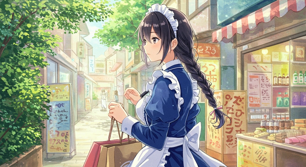 屋外メイドさん (メイド31)