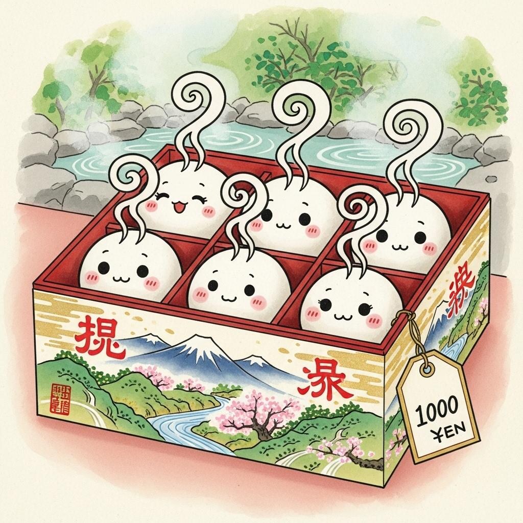 温泉まんじゅう