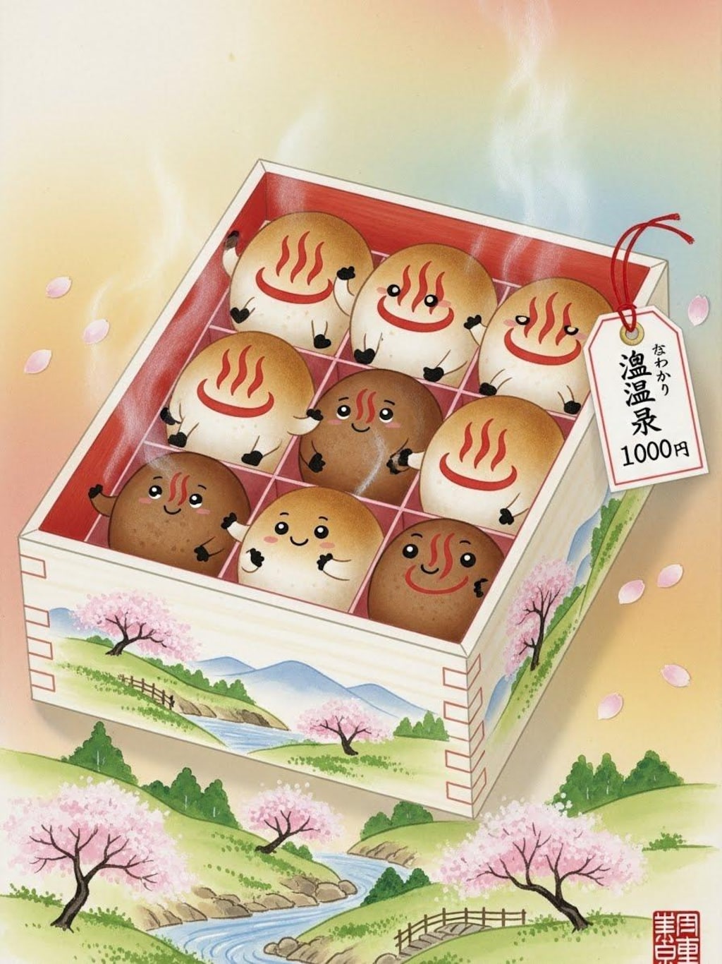 温泉まんじゅう