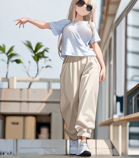 ラフなサマースタイルだYO