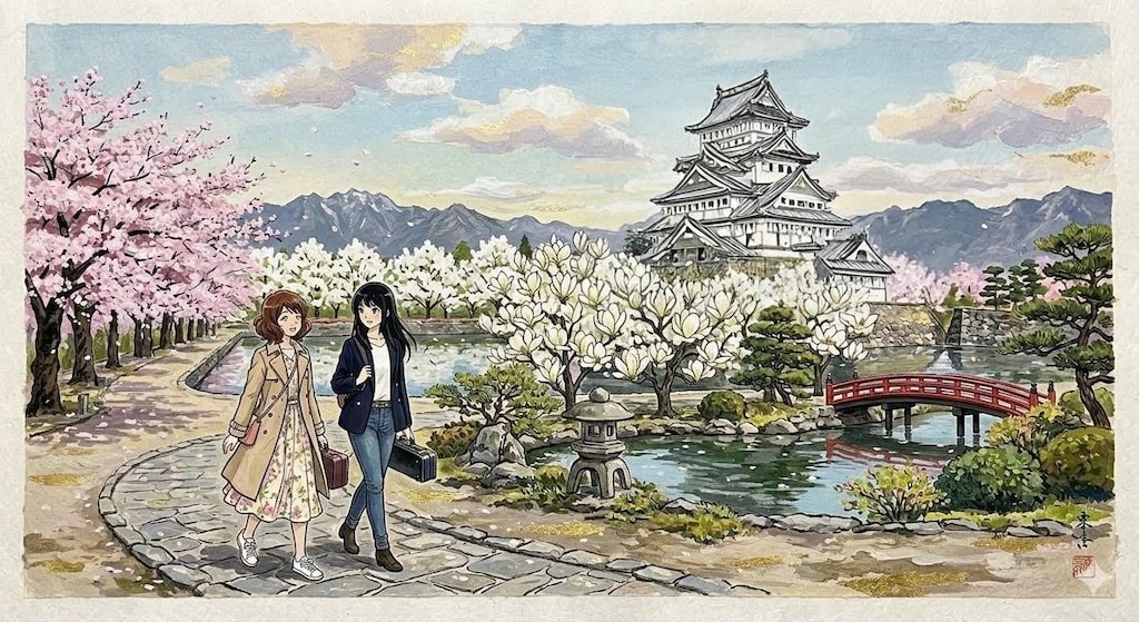 響け！ユーフォニアム（庭園イメージ）