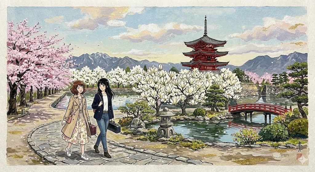 響け！ユーフォニアム（庭園イメージ）