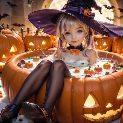 カボチャの中のウィッチ