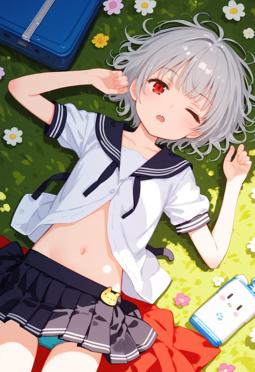 お目覚め少女