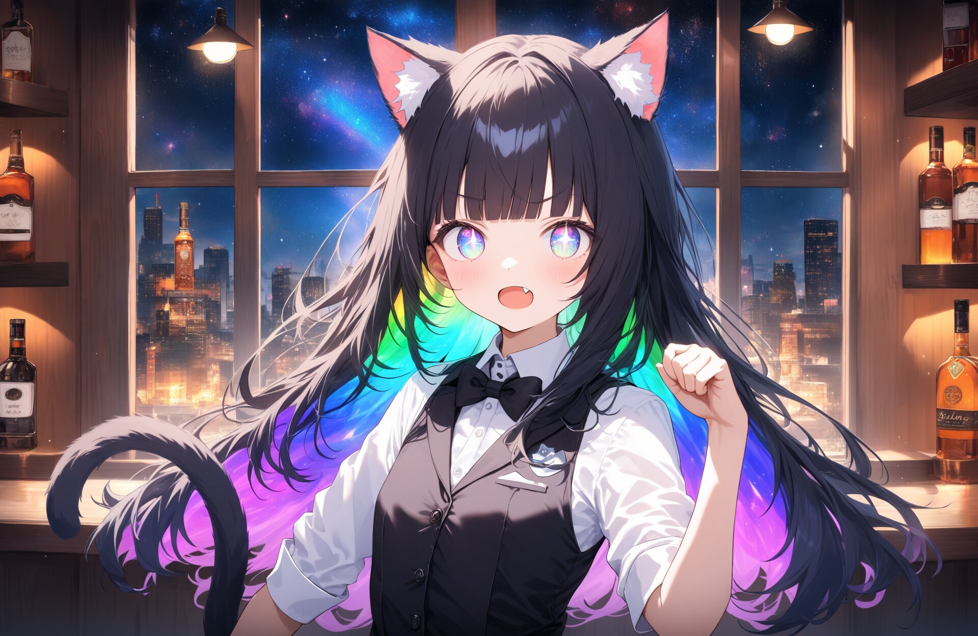黒猫バーテンダー