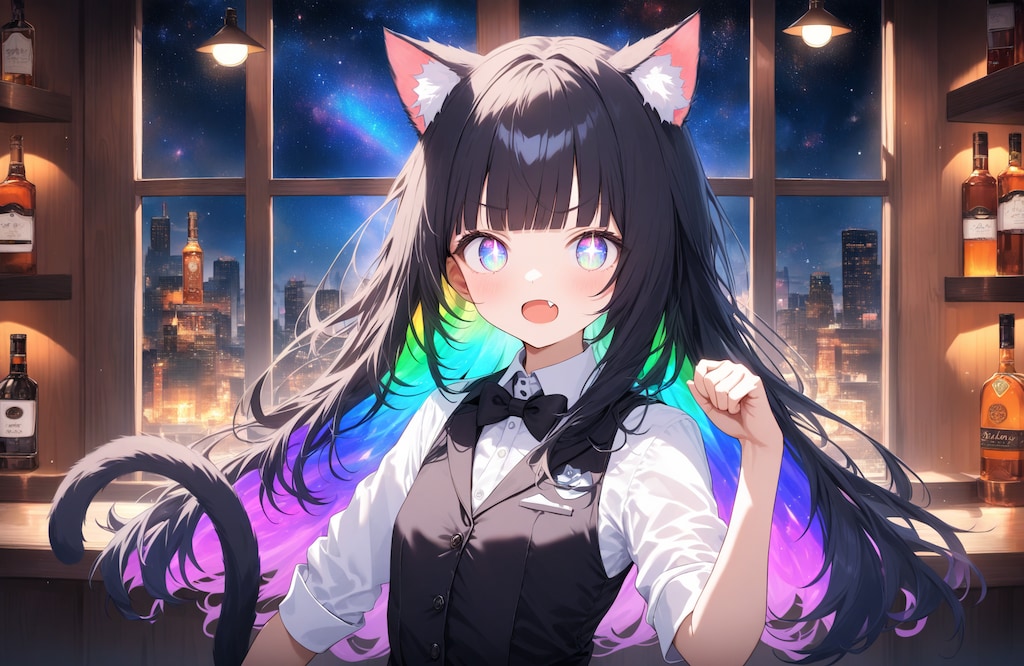 黒猫バーテンダー