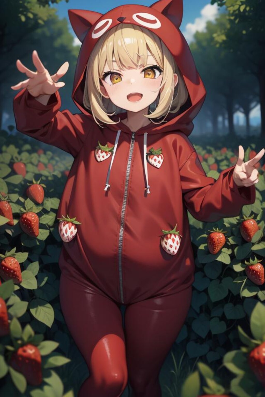 あの時助けてもらったイチゴです・・・！【全３枚】