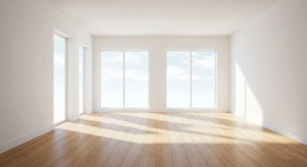 なにもない広い部屋