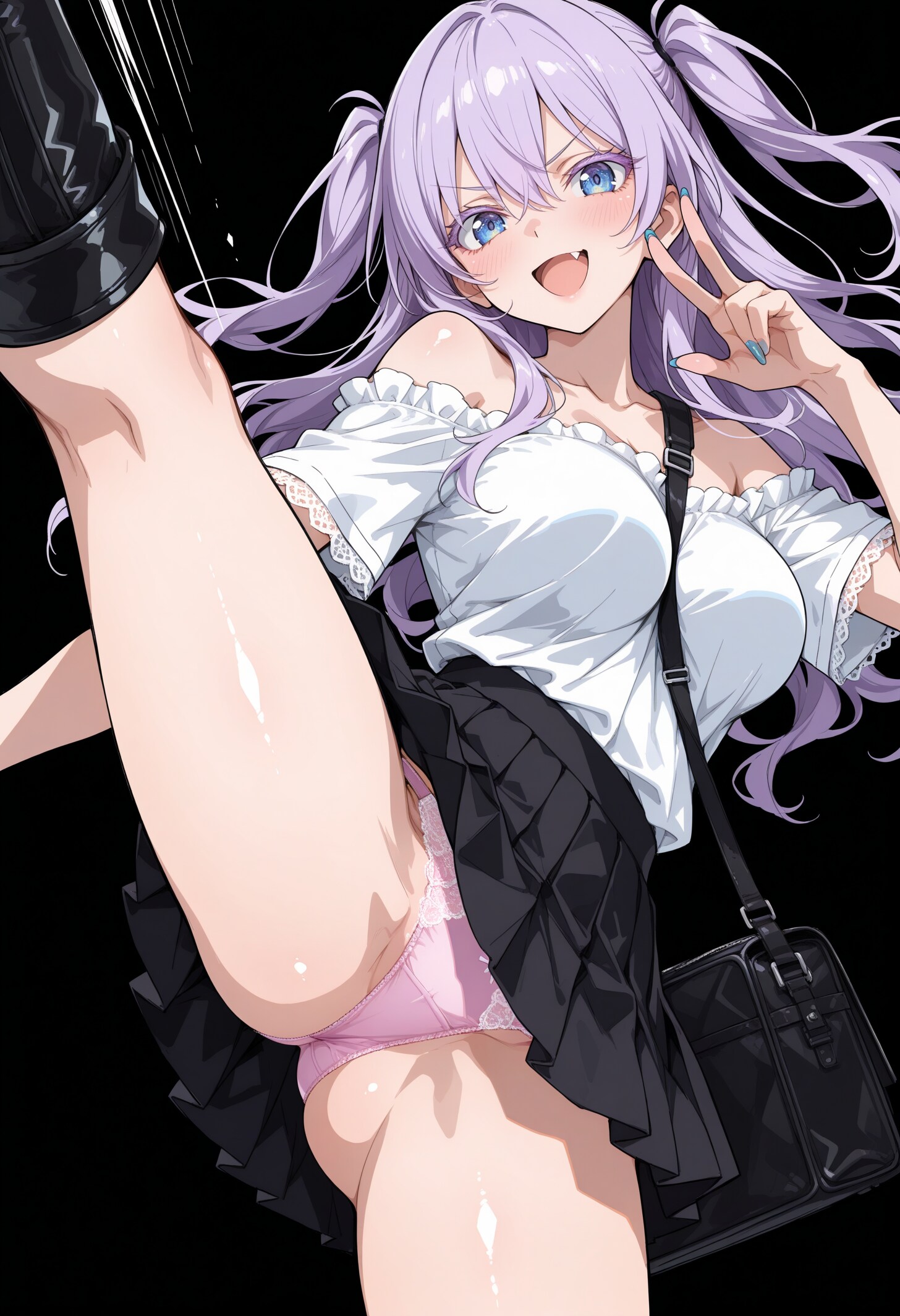 パンチラ蹴り「不定期投稿」