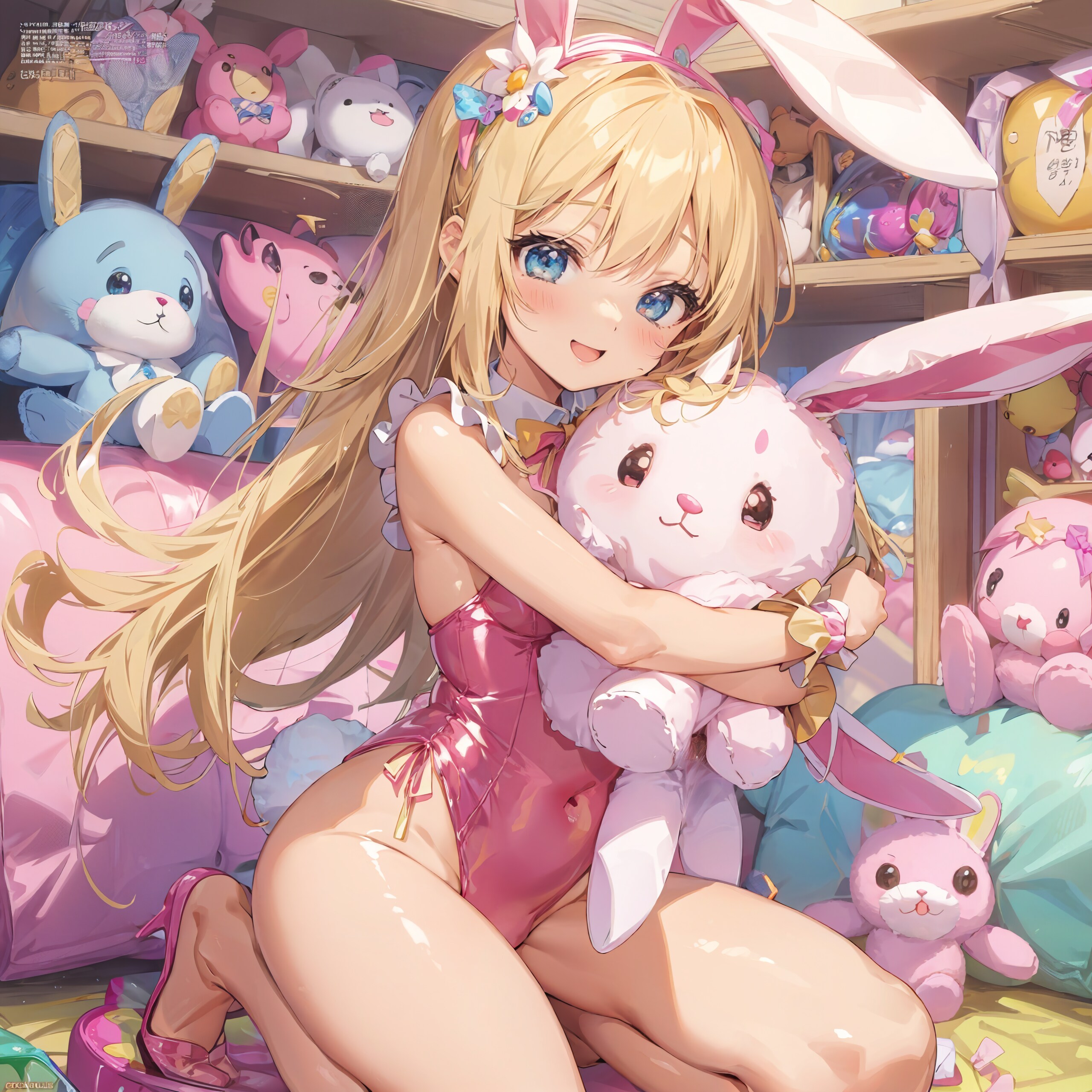 おもちゃ屋さんのバニーガール