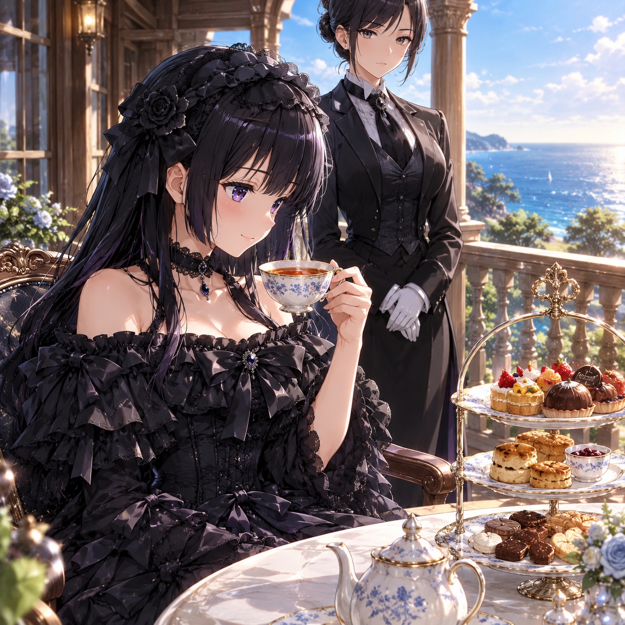 お嬢様 | の人気AIイラスト・グラビア