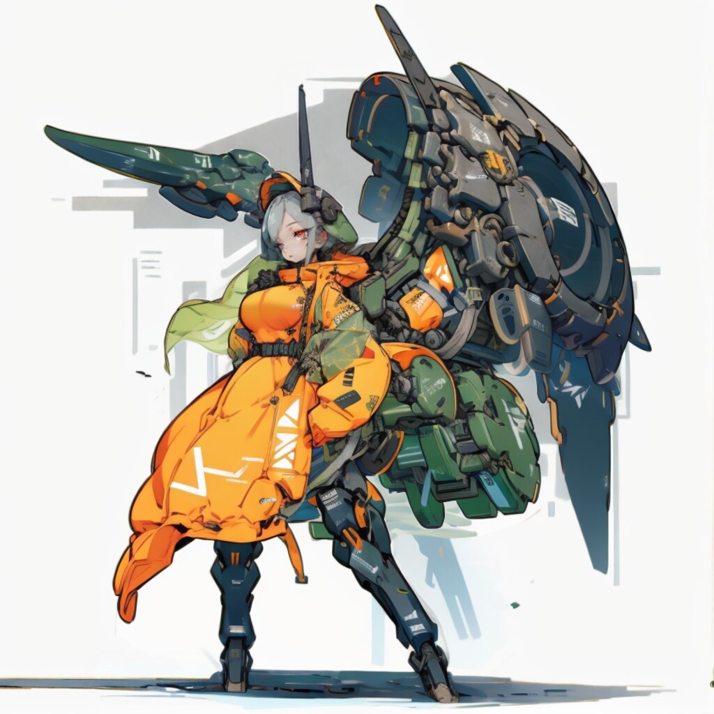 Girl and Robot1130