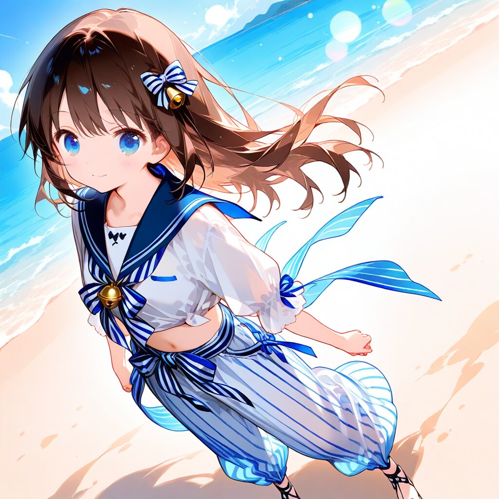 パンツスタイルのセーラー服