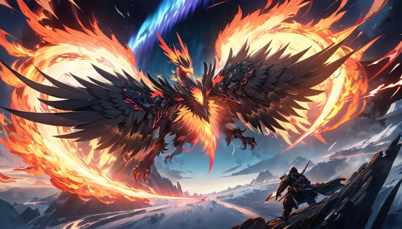 天駆ける翼、どらごんと不死の神 | の人気AIイラスト・グラビア