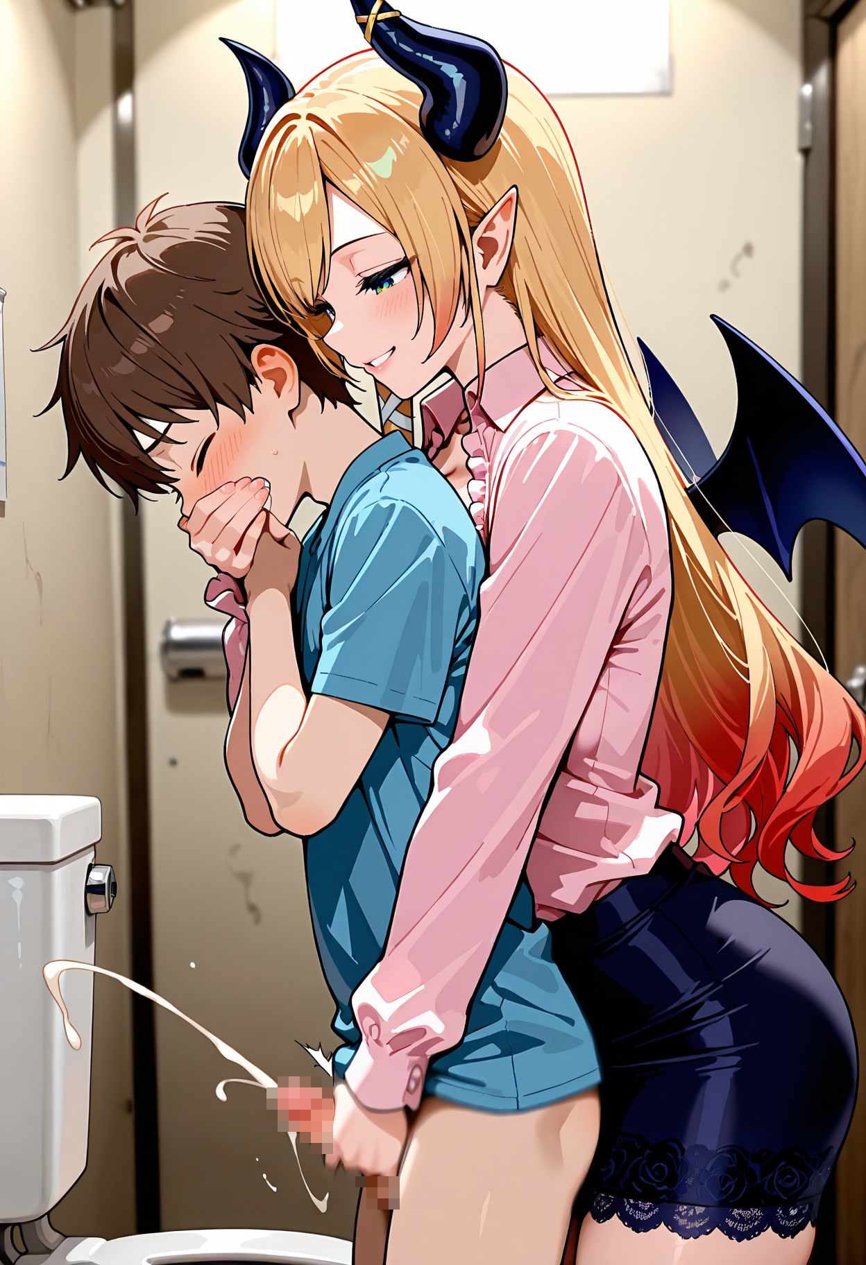 トイレで