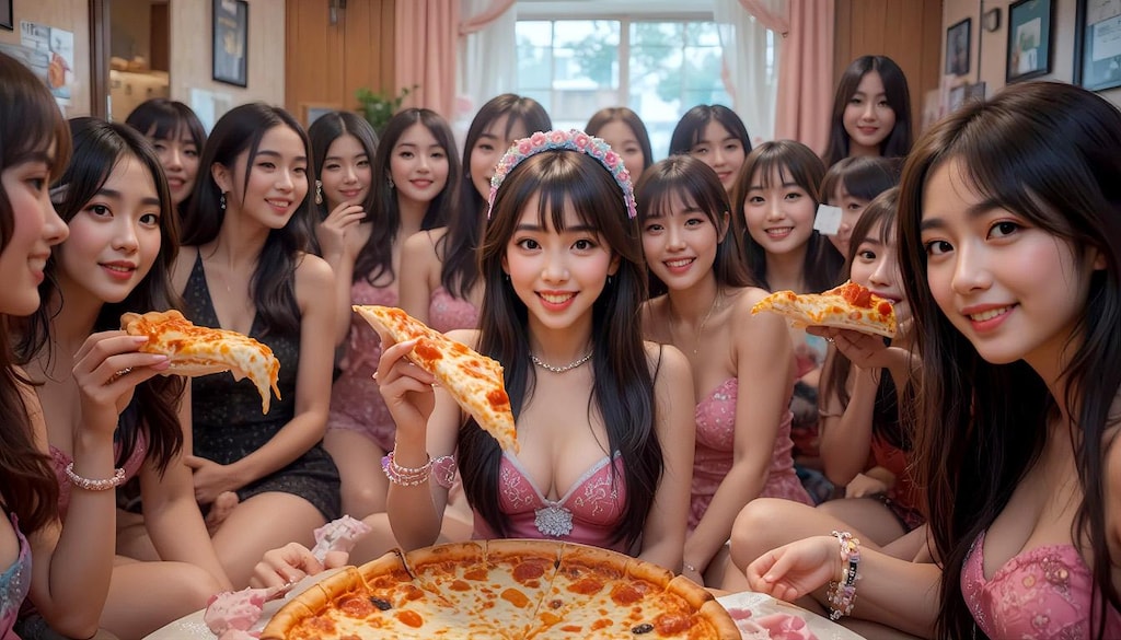 ピザパーティー