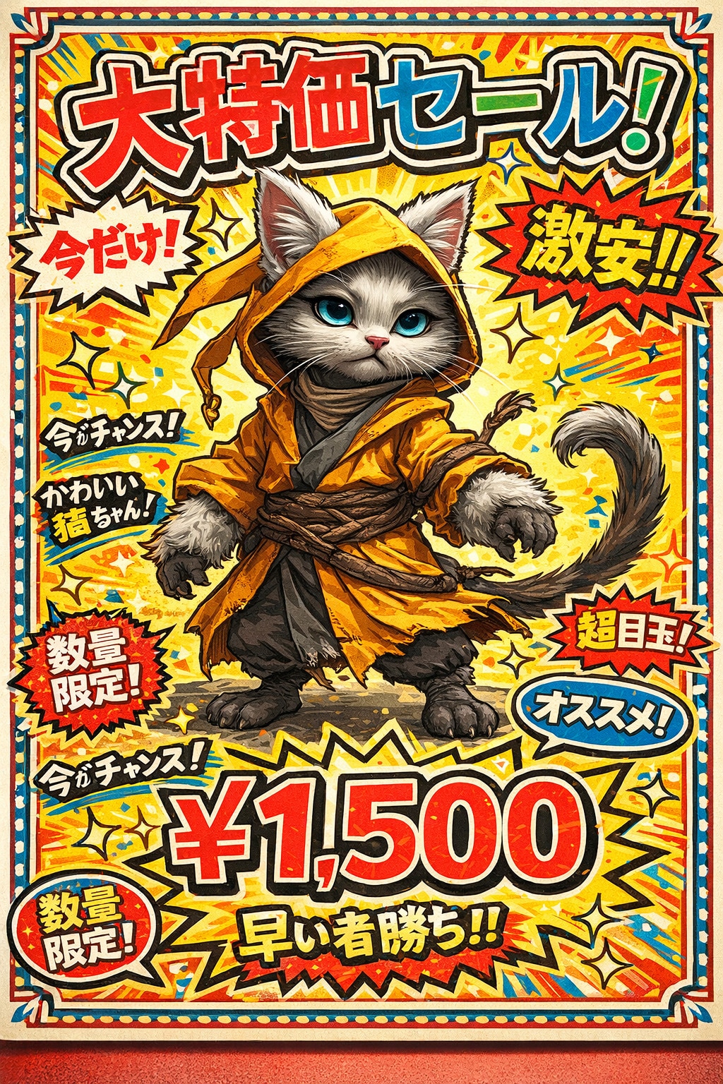 ローカルチラシ風