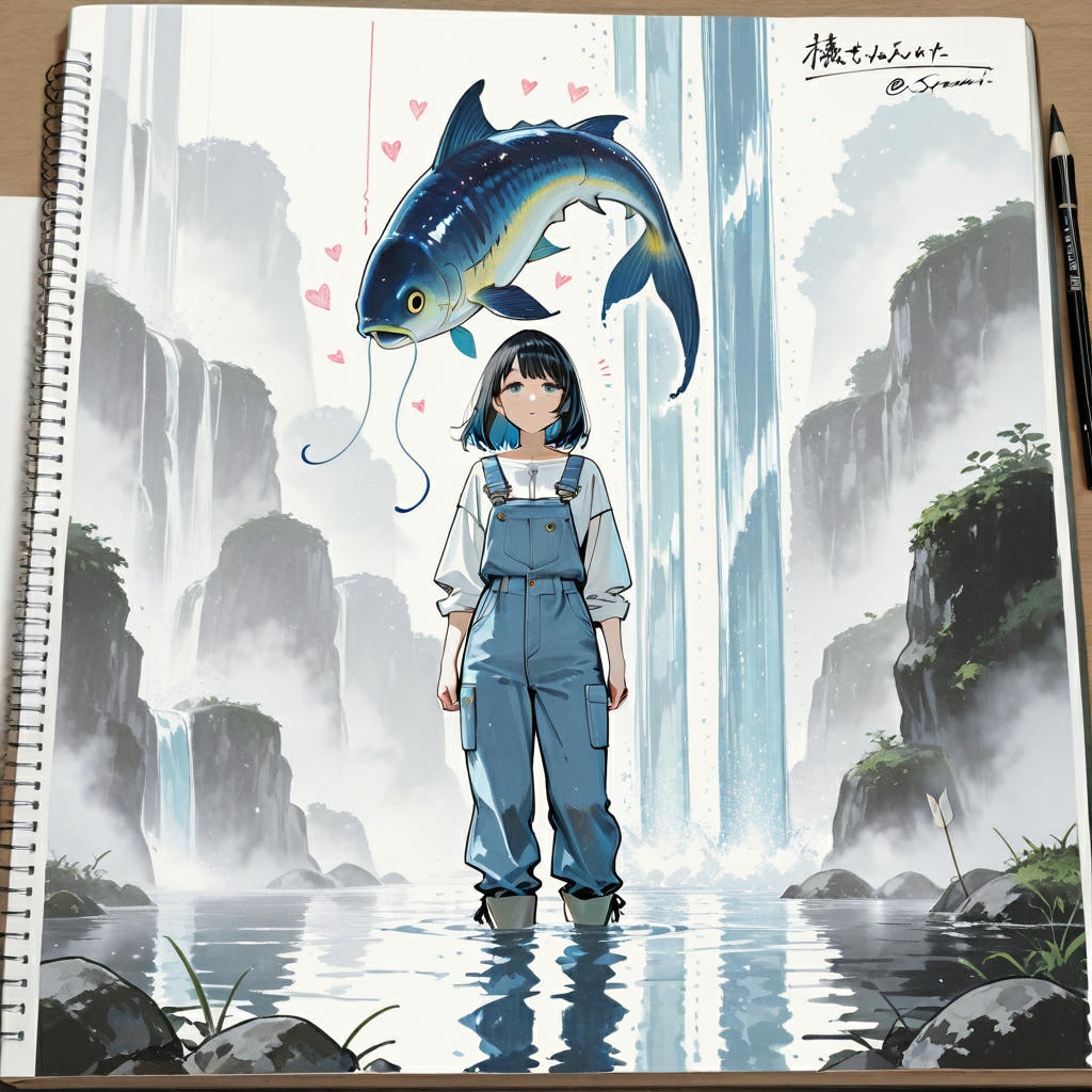 手書きで足したら、なんか生きてる。  しかもデカい。