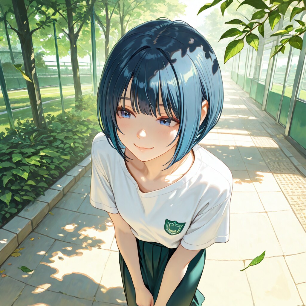 新緑とサマーカジュアル